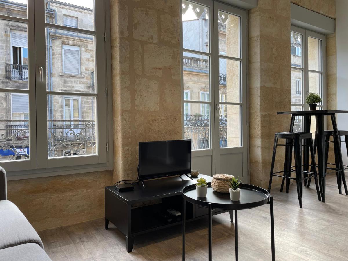 Magnifique Appartement Pour 2 Avec Climatisation Et Belle Pierre Bordelaise Bordeaux Bagian luar foto
