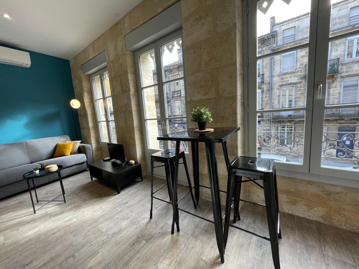 Magnifique Appartement Pour 2 Avec Climatisation Et Belle Pierre Bordelaise Bordeaux Bagian luar foto
