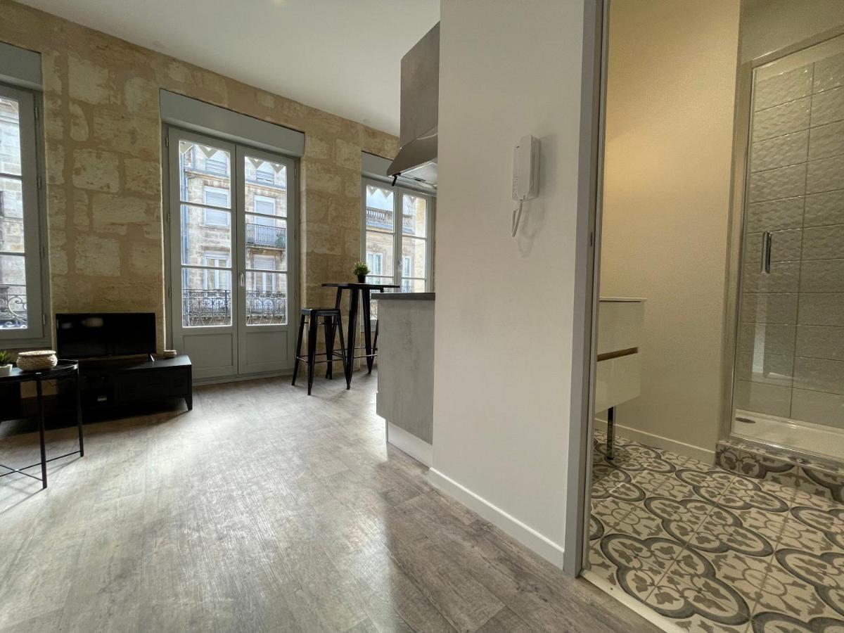 Magnifique Appartement Pour 2 Avec Climatisation Et Belle Pierre Bordelaise Bordeaux Bagian luar foto