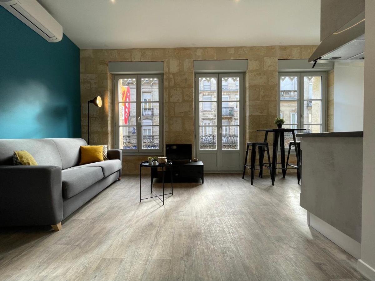Magnifique Appartement Pour 2 Avec Climatisation Et Belle Pierre Bordelaise Bordeaux Bagian luar foto
