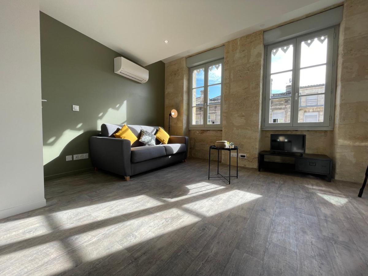 Magnifique Appartement Pour 2 Avec Climatisation Et Belle Pierre Bordelaise Bordeaux Bagian luar foto