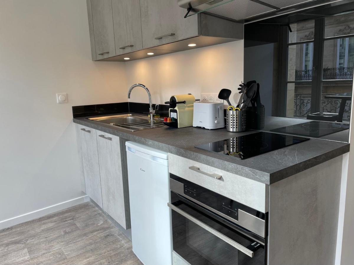 Magnifique Appartement Pour 2 Avec Climatisation Et Belle Pierre Bordelaise Bordeaux Bagian luar foto