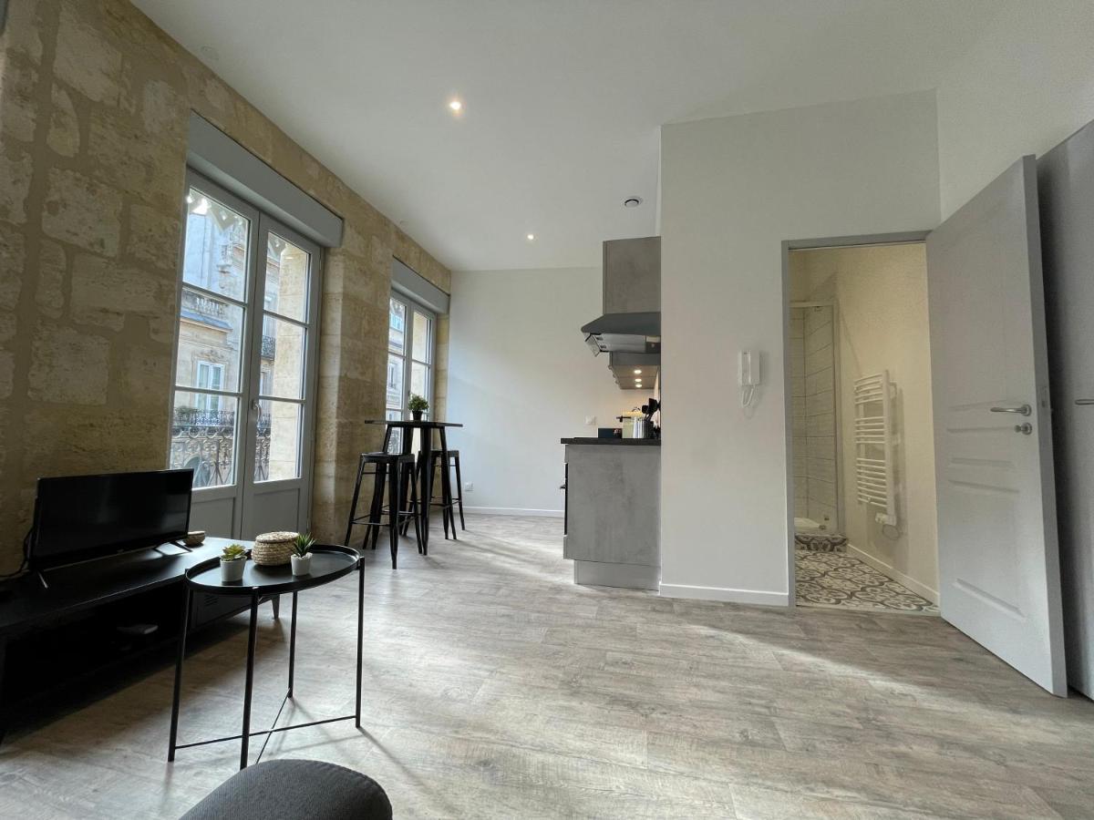 Magnifique Appartement Pour 2 Avec Climatisation Et Belle Pierre Bordelaise Bordeaux Bagian luar foto