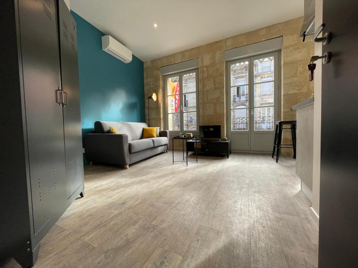Magnifique Appartement Pour 2 Avec Climatisation Et Belle Pierre Bordelaise Bordeaux Bagian luar foto