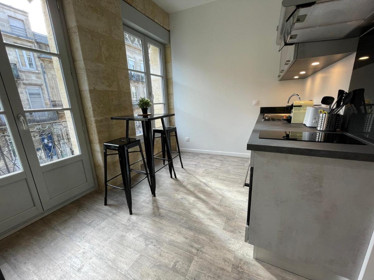 Magnifique Appartement Pour 2 Avec Climatisation Et Belle Pierre Bordelaise Bordeaux Bagian luar foto