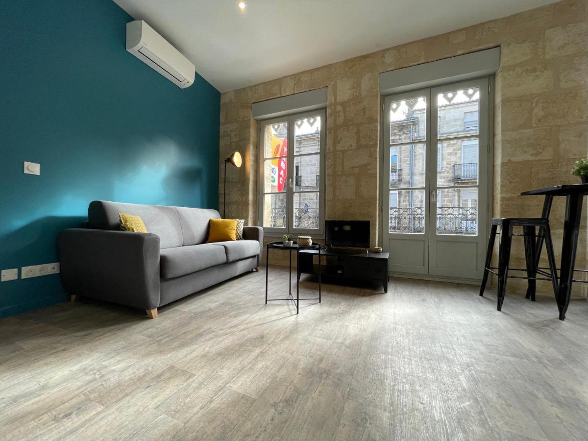 Magnifique Appartement Pour 2 Avec Climatisation Et Belle Pierre Bordelaise Bordeaux Bagian luar foto