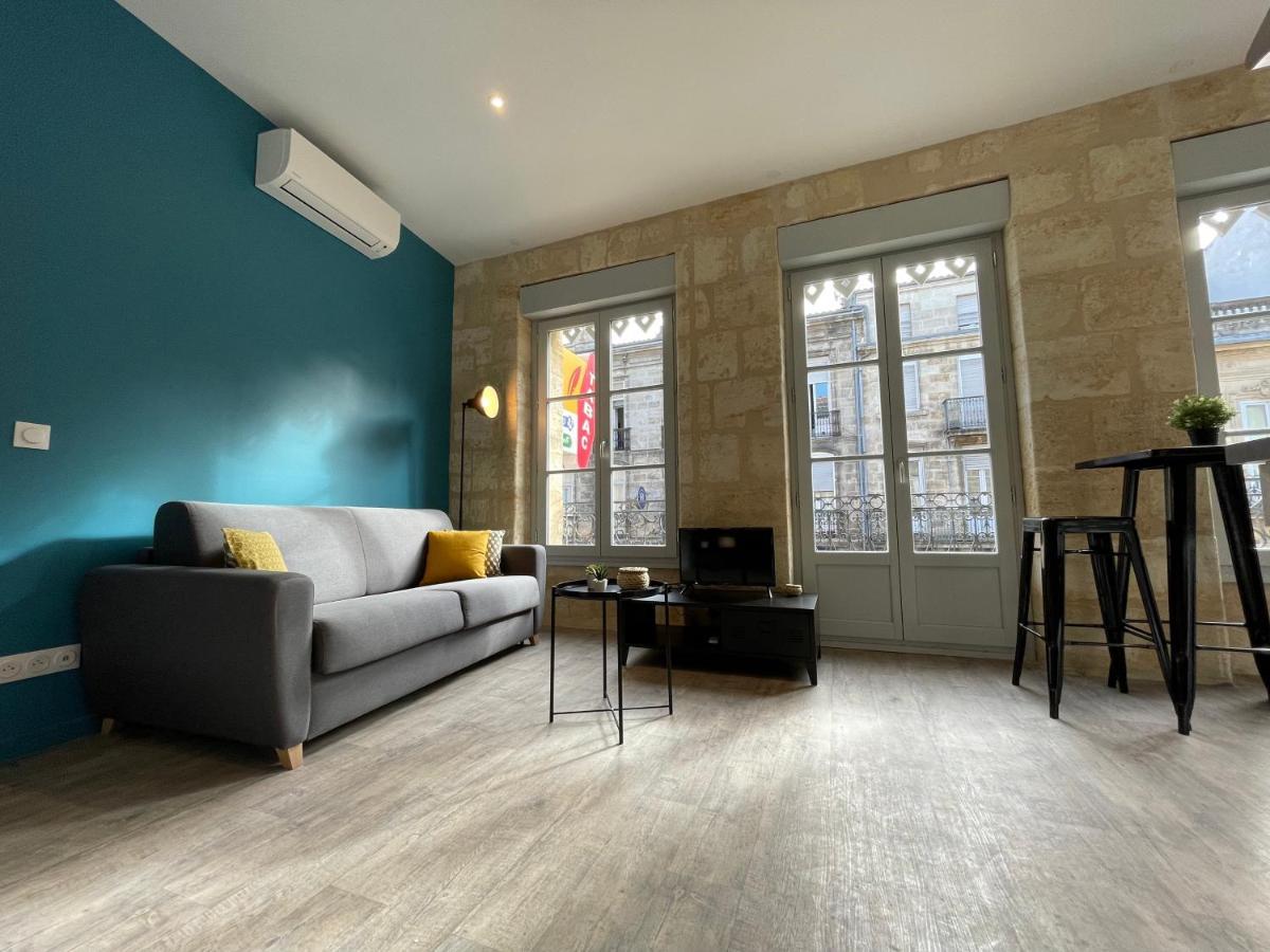 Magnifique Appartement Pour 2 Avec Climatisation Et Belle Pierre Bordelaise Bordeaux Bagian luar foto