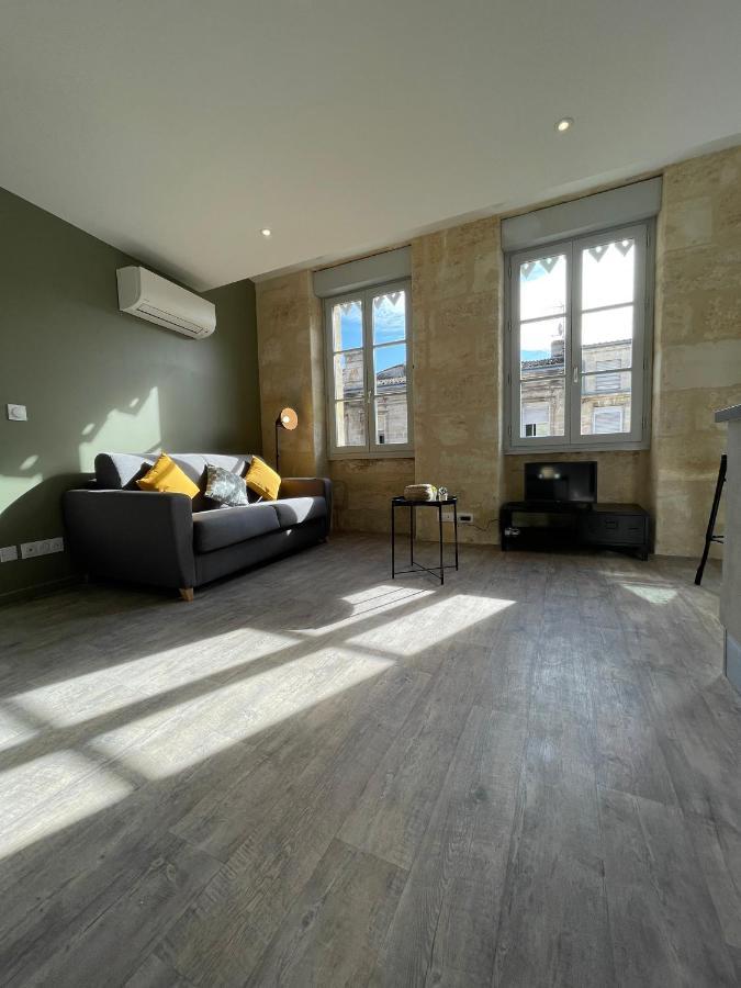 Magnifique Appartement Pour 2 Avec Climatisation Et Belle Pierre Bordelaise Bordeaux Bagian luar foto